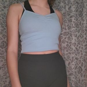 Light blue adorable Tank top